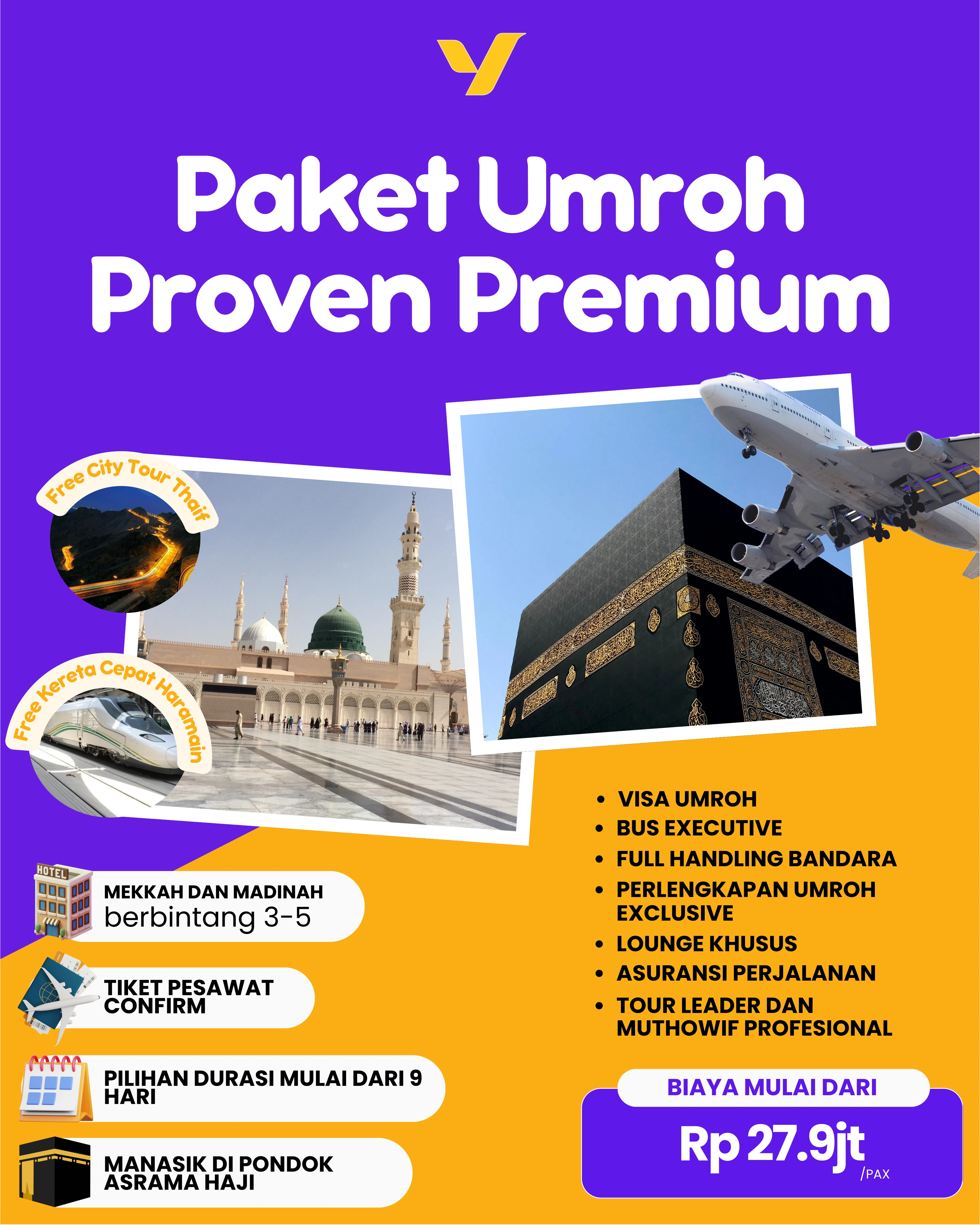 paket umroh proven premium ventour